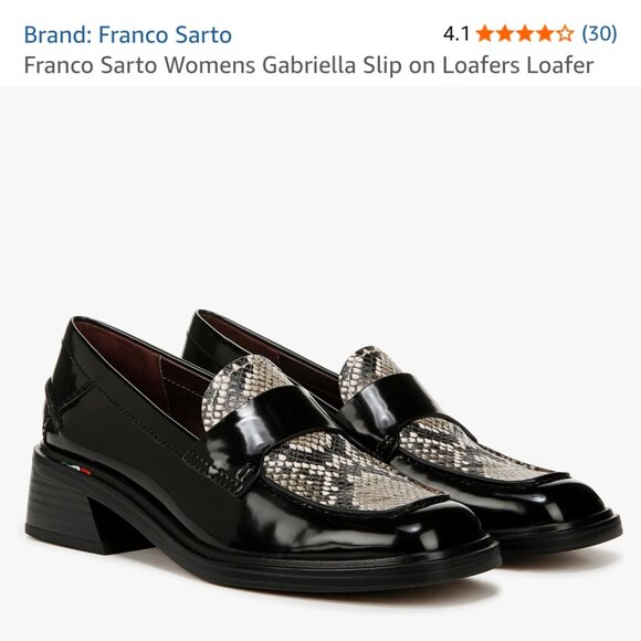 FRANCO SARTO Women's Gabriella Slip On Loafers Loafer! - Picture 7 of 9
